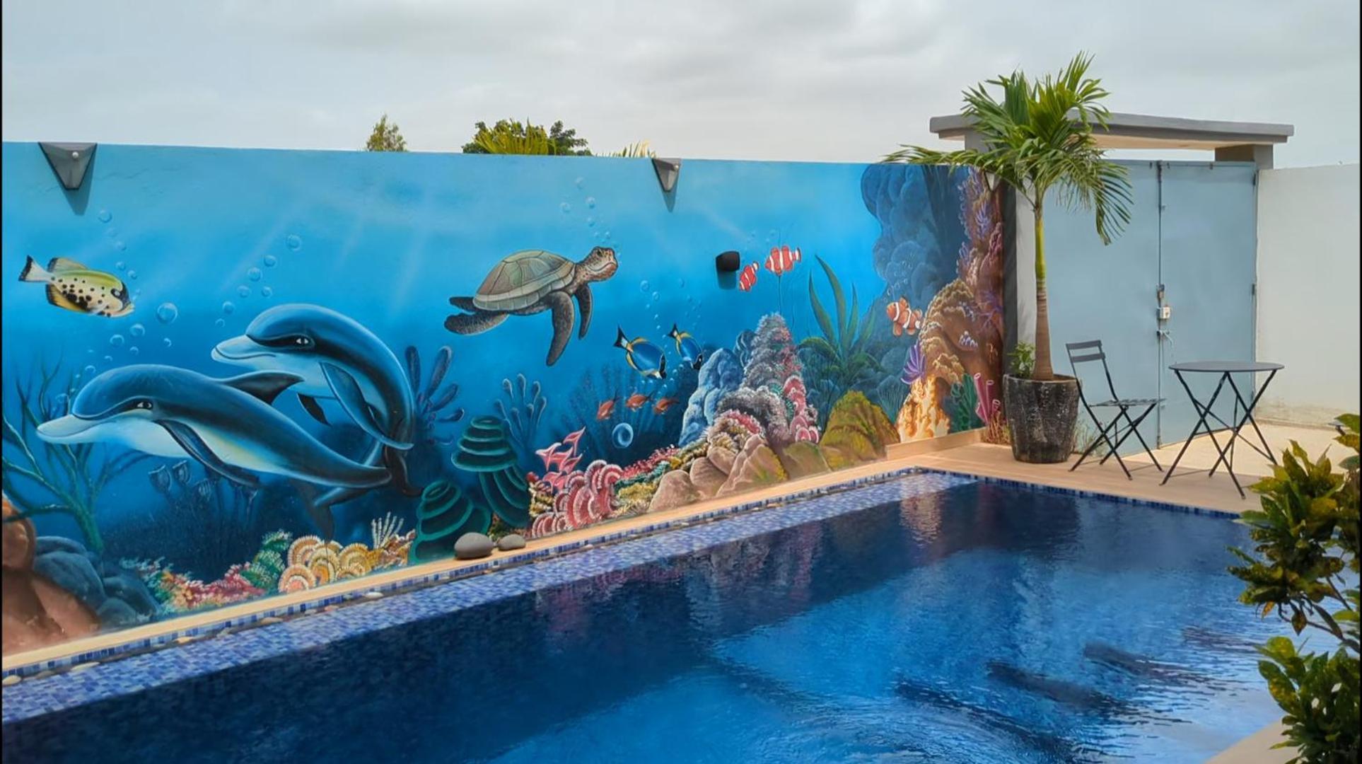 Villa Hawa, Decor Unique & Piscine Somone Exterior foto